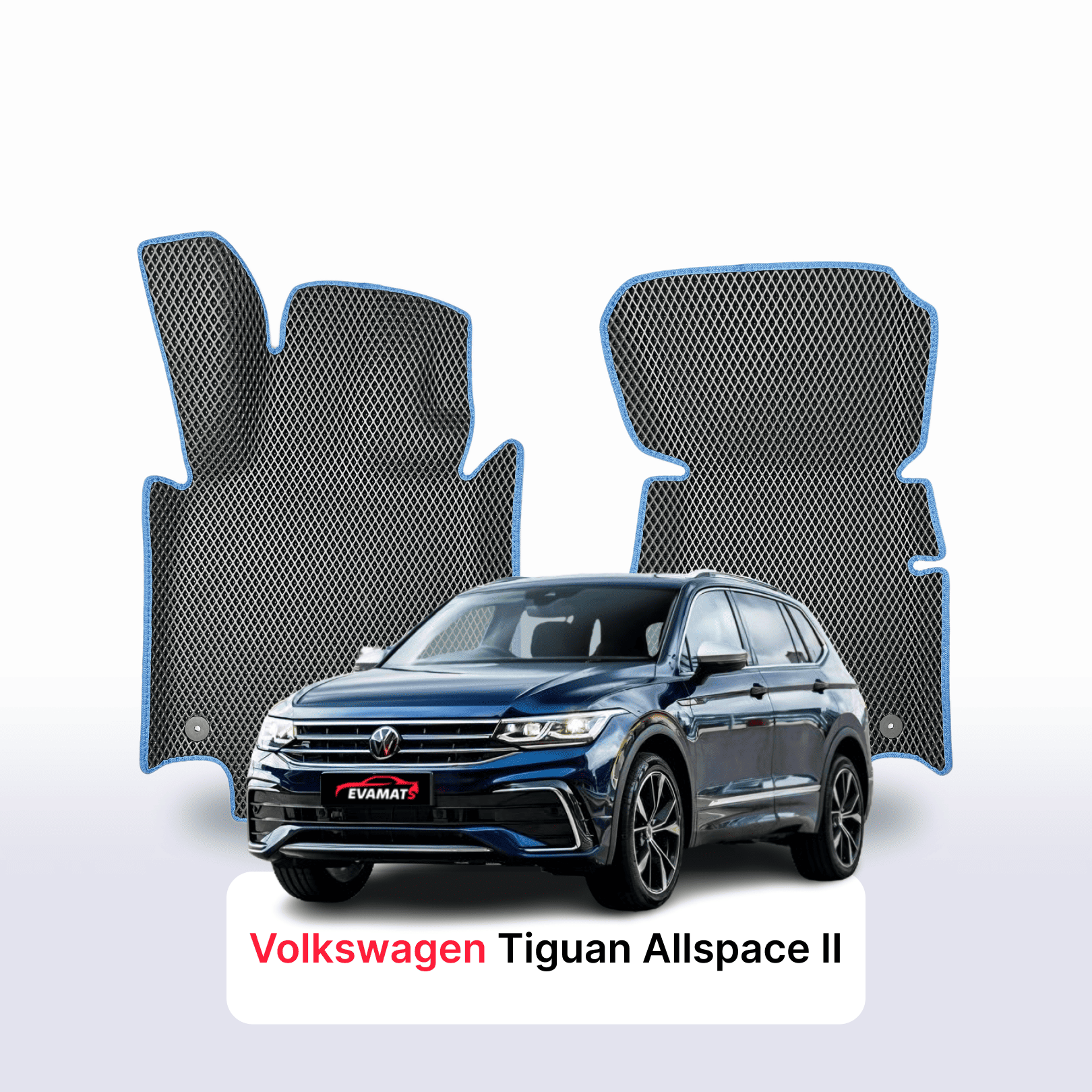 Autokoberce EVAMATS pro Volkswagen Tiguan Allspace II. generace 2024-2028 SUV 7-místné Autokoberce EVAMATS pro Volkswagen Tiguan Allspace II. generace 2024-2028 SUV 7-místné