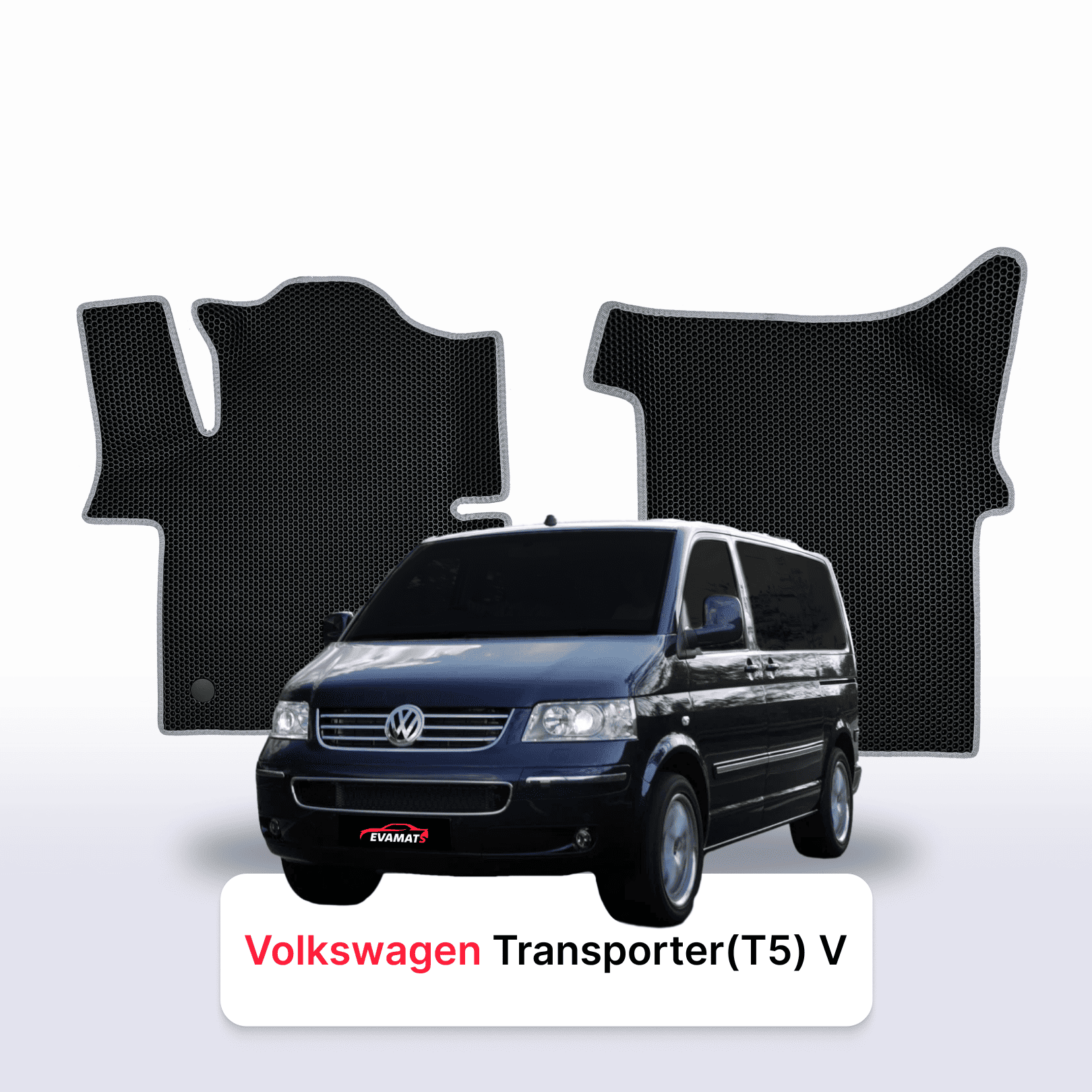 Autokoberce EVAMATS pro Volkswagen Transporter(T5) V gen 2003-2015 rok MINIVAN LONG Autokoberce EVAMATS pro Volkswagen Transporter(T5) V gen 2003-2015 rok MINIVAN LONG