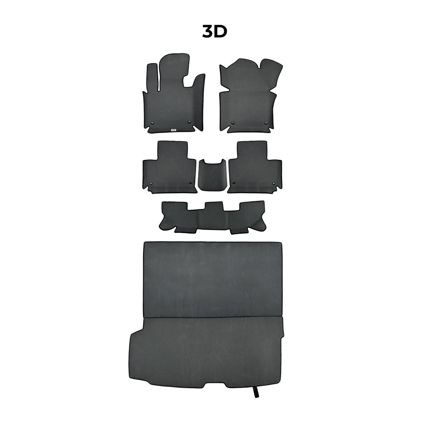 Autokoberce EVAMATS pro Toyota Land Cruiser 200 2 gen 2007-2021 rok SUV 5dv.