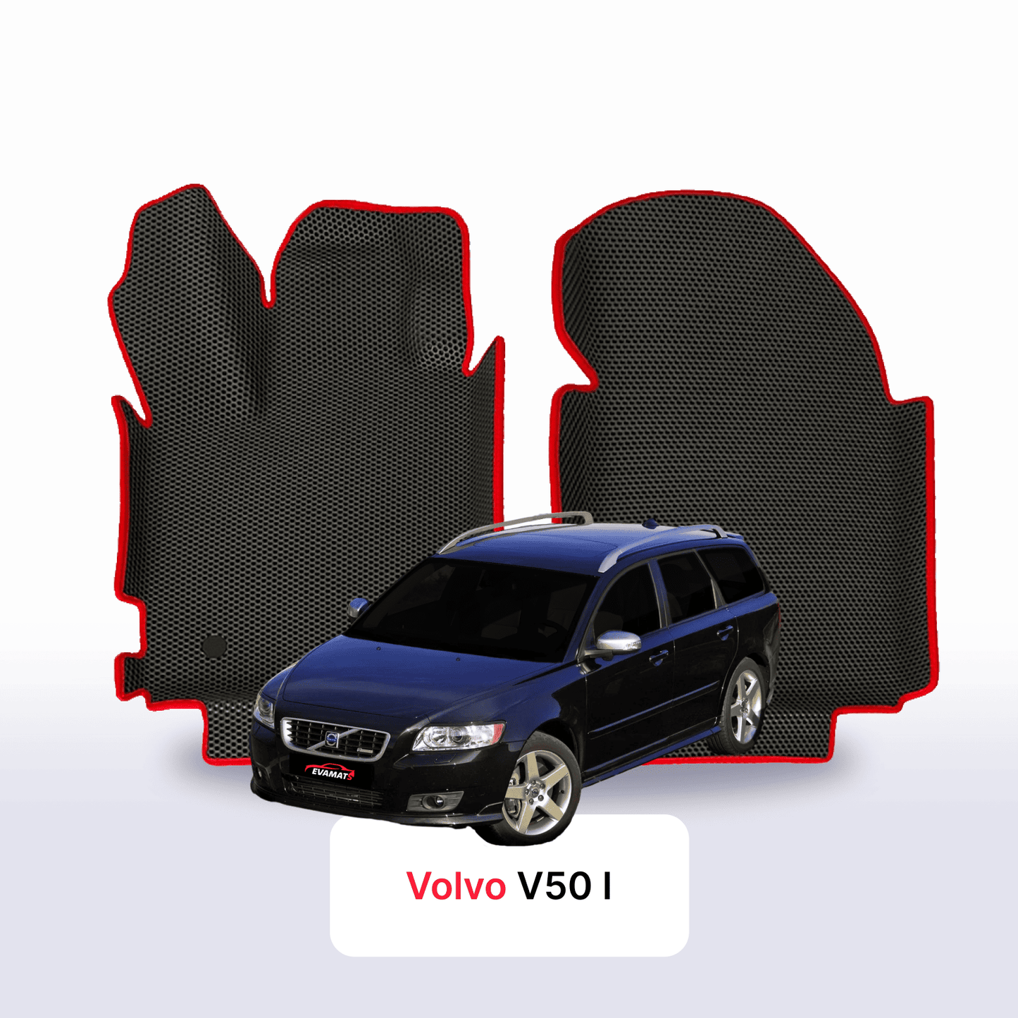 Autokoberce EVAMATS pro Volvo V50 1 gen 2004-2012 rok STATION WAGON