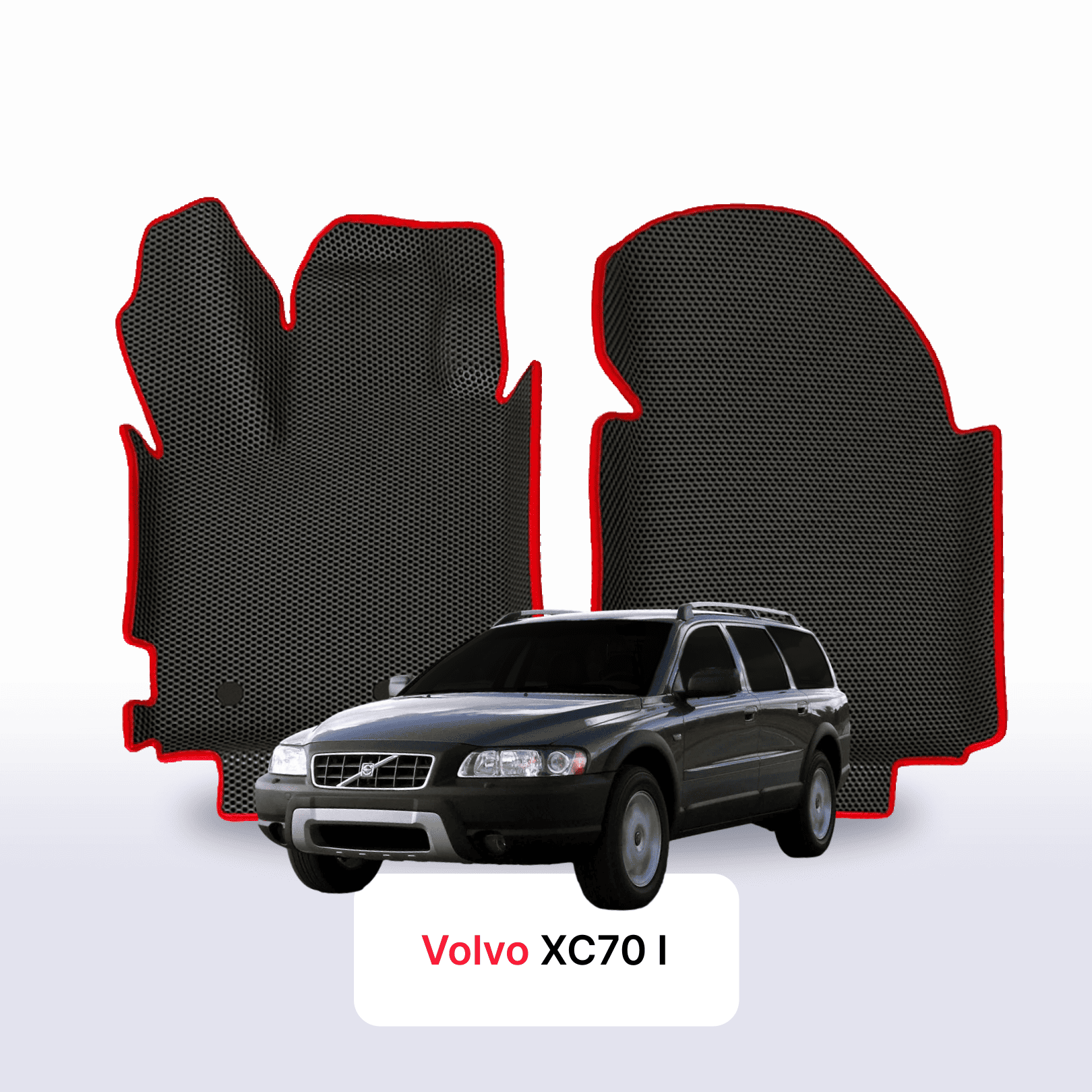 Autokoberce EVAMATS pro Volvo XC70 1 gen 2000-2007 rok STATION WAGON Autokoberce EVAMATS pro Volvo XC70 1 gen 2000-2007 rok STATION WAGON