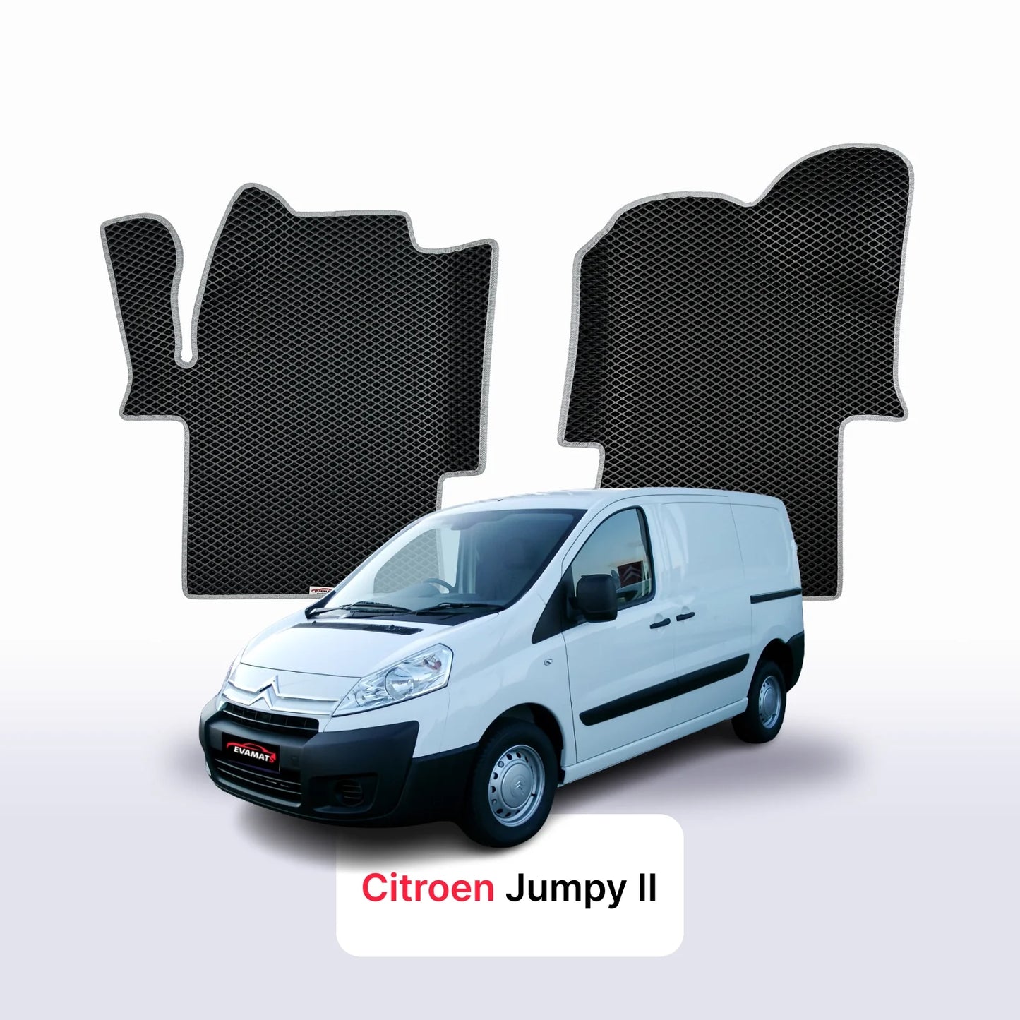 Autokoberce EVAMATS pro Citroen Jumpy 1 gen 2007-2016 rok VAN