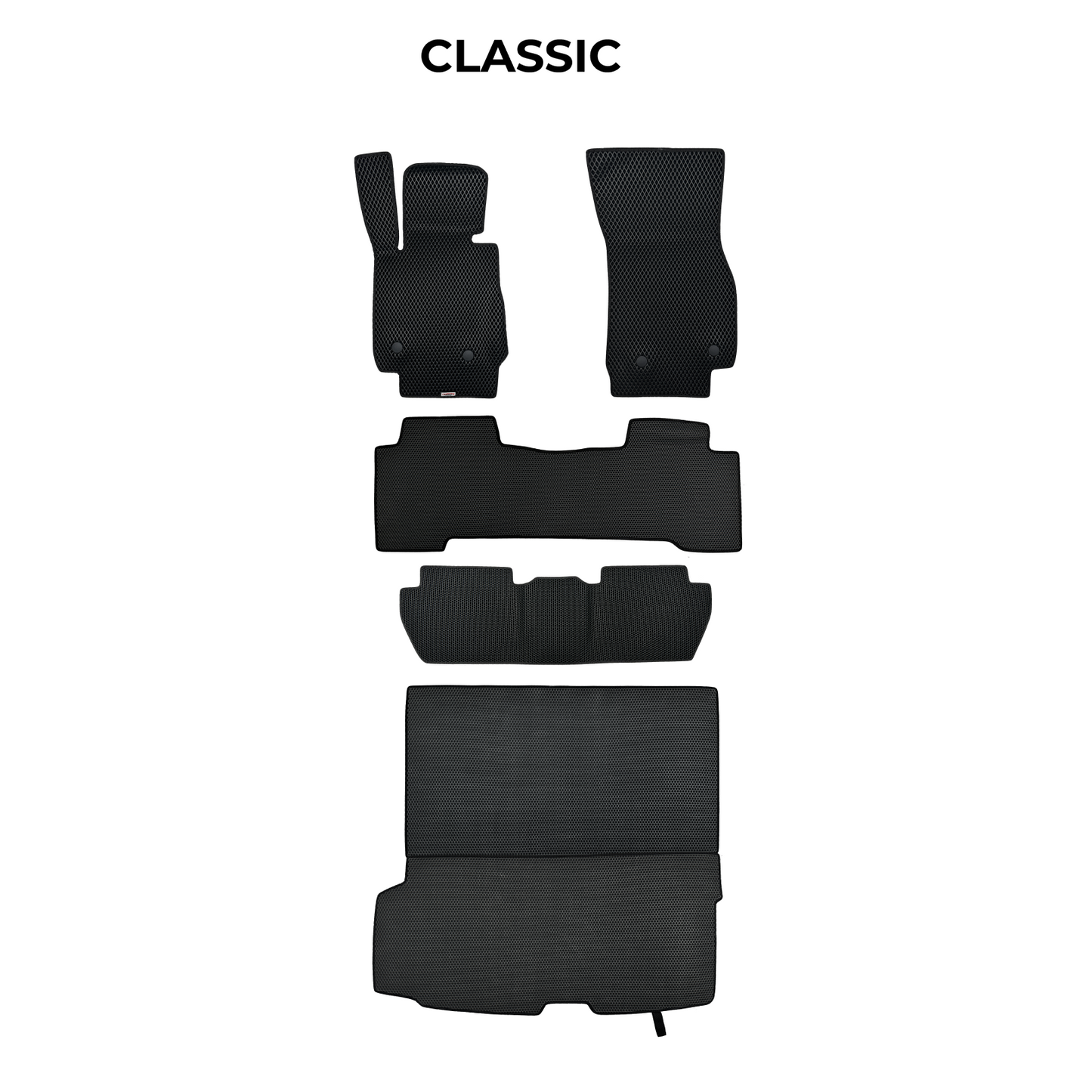 Autokoberce EVAMATS pro SUV Honda Pilot 1 gen 2002-2008 rok