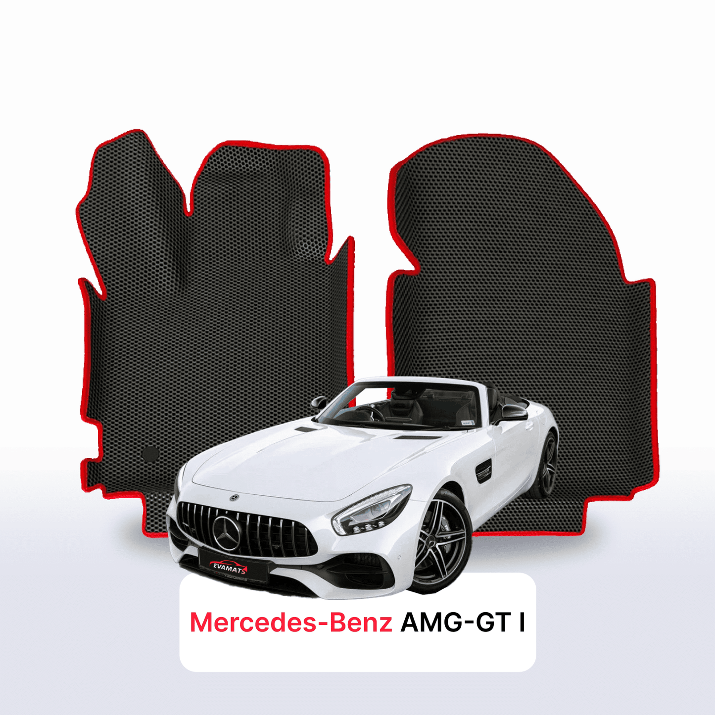 Autokoberce EVAMATS pro Mercedes-Benz AMG GT (C190-R190) 2014–2021 rok COUPE-ROADSTER