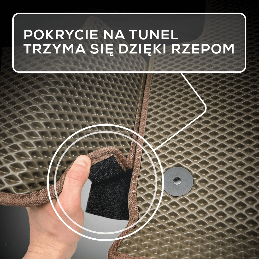 Autokoberce EVA pro Toyota Sequoia (XK60) 2 gen 2008-2022 r. SUV