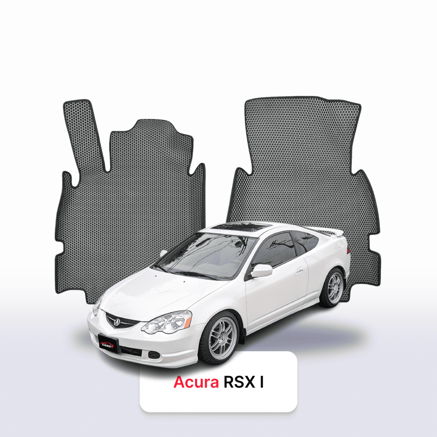 Autokoberce EVAMATS pro Acura RSX USA 1. generace 2001-2006 COUPE