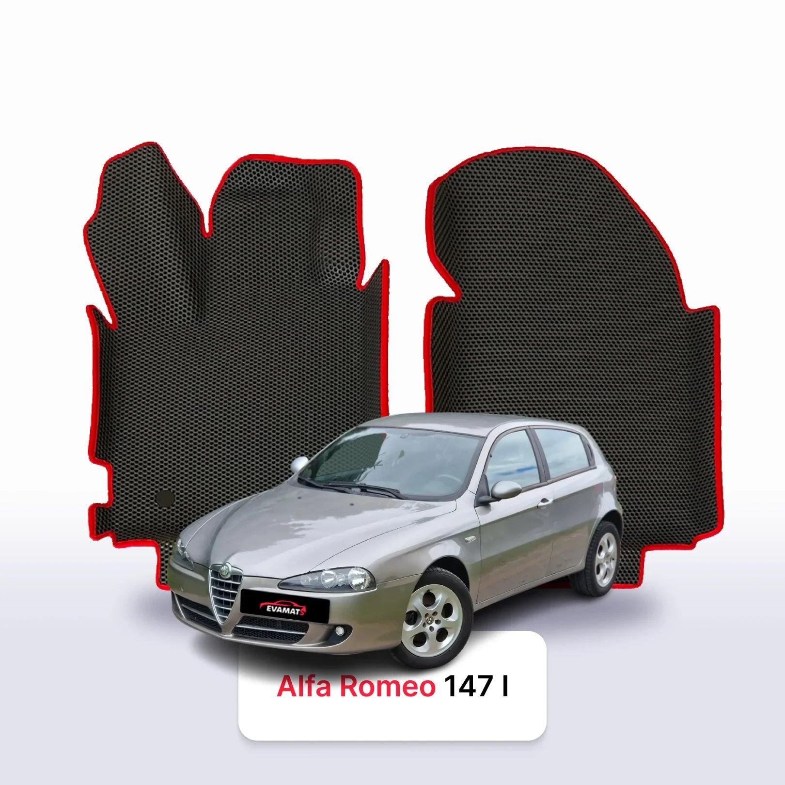 Autokoberce EVA pro Alfa Romeo 147 1 gen 2000-2010 r. HATCHBACK 5 dveří