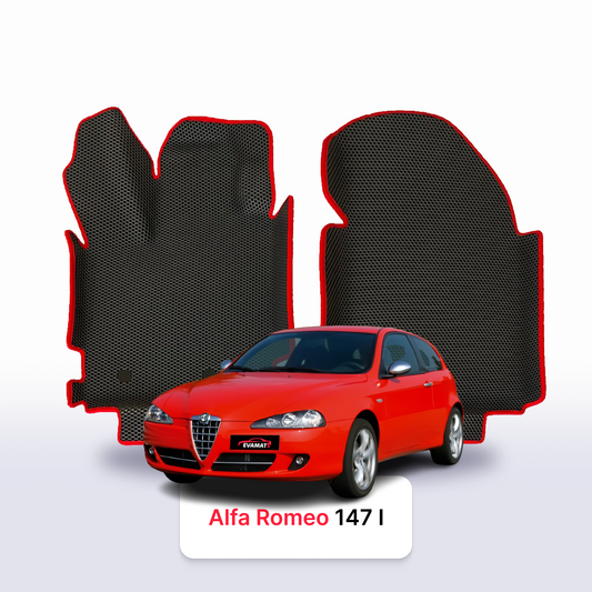 Autokoberce EVAMATS pro Alfa Romeo 147 1 gen 2000-2010 rok HATCHBACK 3dv.