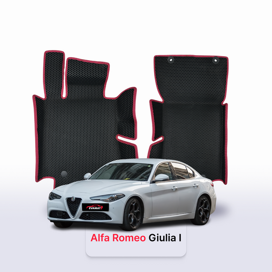 Autokoberce EVAMATS pro Alfa Romeo Giulia (952) 2 gen 2015-2025 rok SEDAN