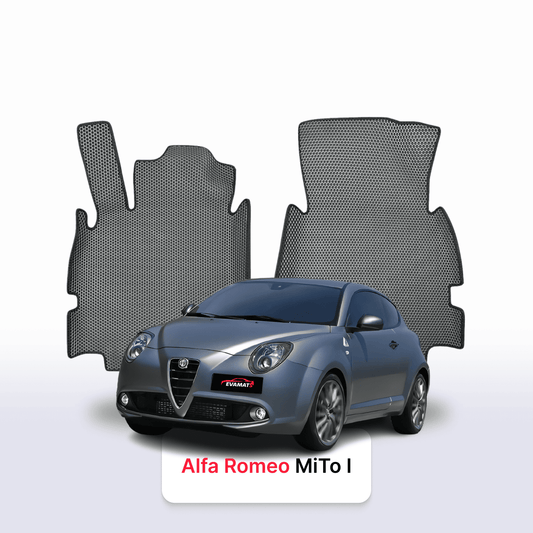 Autokoberce EVAMATS pro Alfa Romeo MiTo 1 gen 2008-2018 rok HATCHBACK 3dv.