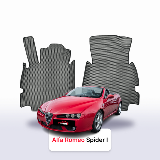 Autokoberce EVAMATS pro Alfa Romeo Spider 2005-2010 rok výroby CABRIO
