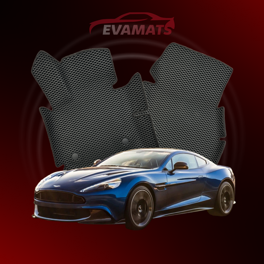 Autokoberce EVAMATS pro Aston Martin Vanquish 2 gen 2012-2018 rok COUPE-S