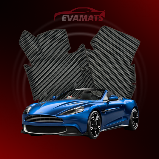 Autokoberce EVAMATS pro Aston Martin Vanquish 2 gen 2012-2018 rok ROADSTER-S