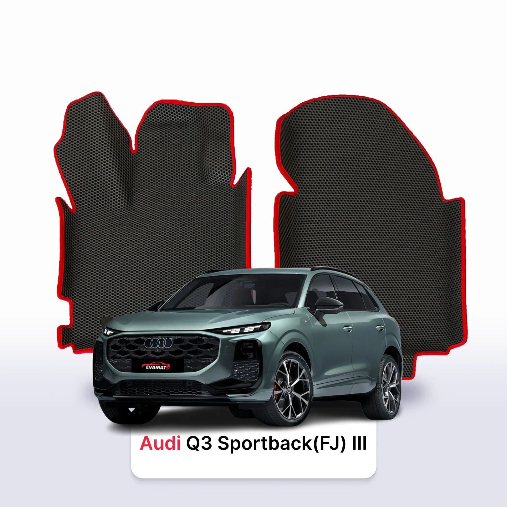 Autokoberce EVAMATS pro Audi Q3 Sportback(FJ) 3 gen 2025-2029 r. SUV