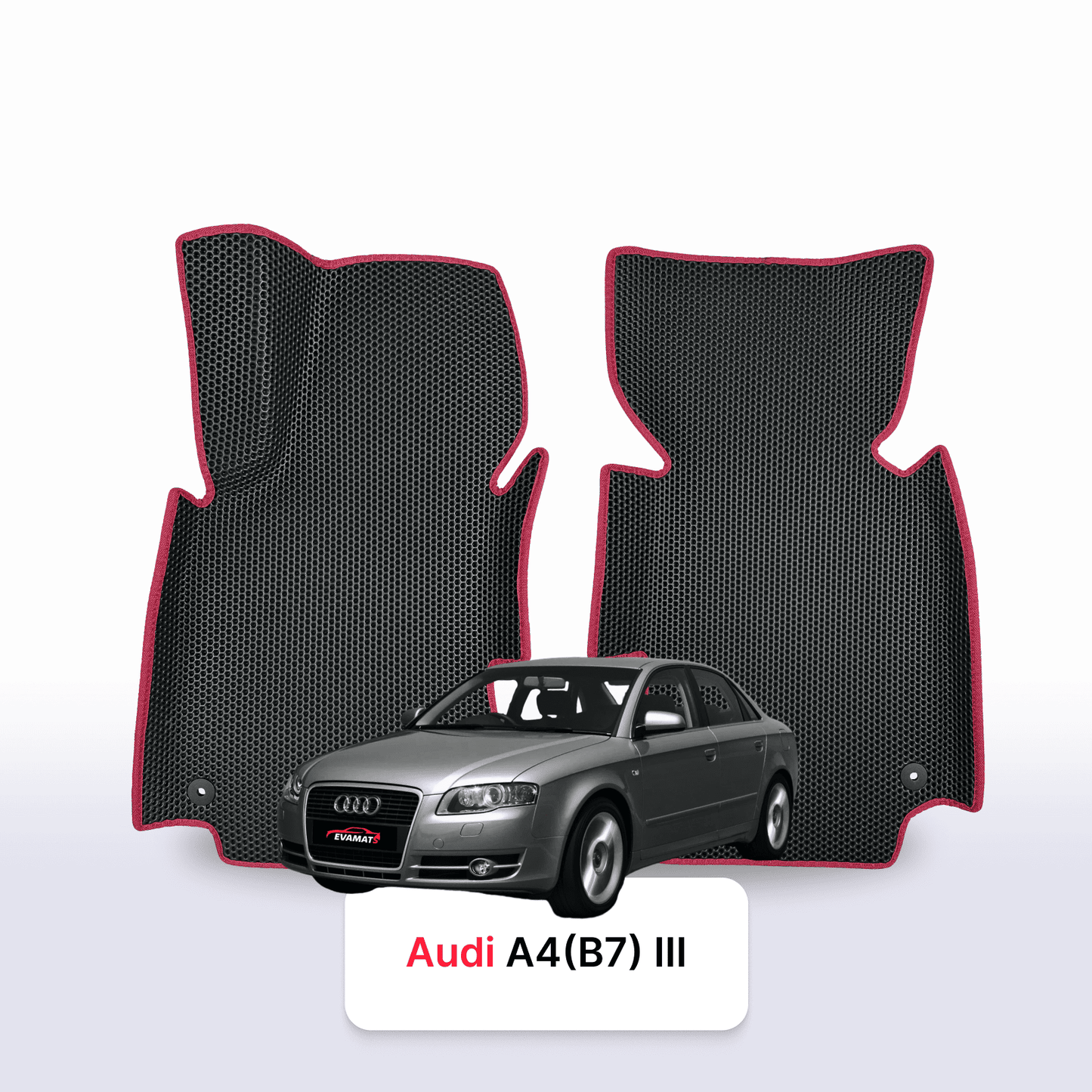 Autokoberce EVAMATS pro Audi A4(B7) 3 gen 2004-2009 rok SEDAN