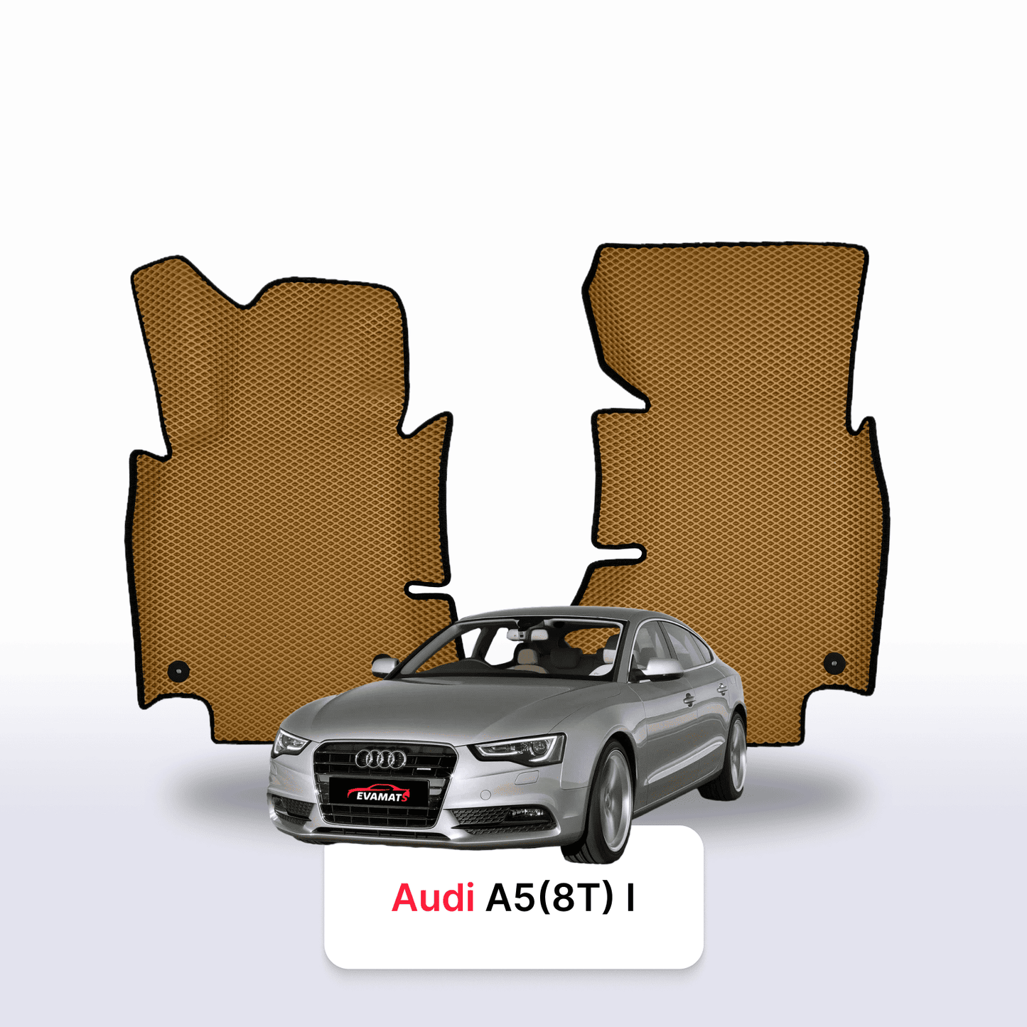 Autokoberce EVAMATS pro Audi A5(8T) Sportback 1 gen 2007-2016 rok LIFTBACK