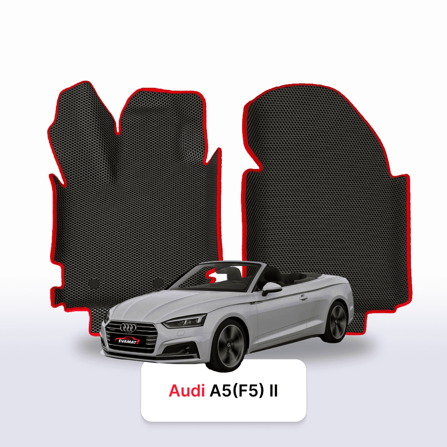 Autokoberce EVAMATS pro Audi A5(F5) 2 gen 2016-2025 rok CABRIO