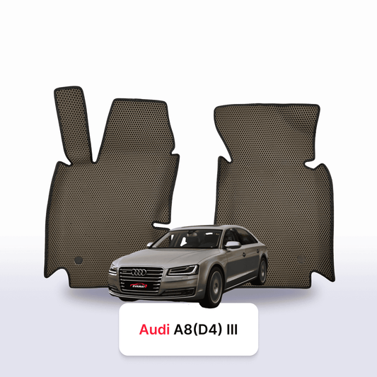 Autokoberce EVAMATS pro Audi A8(D4) 3 gen 2009-2017 rok SEDAN LONG