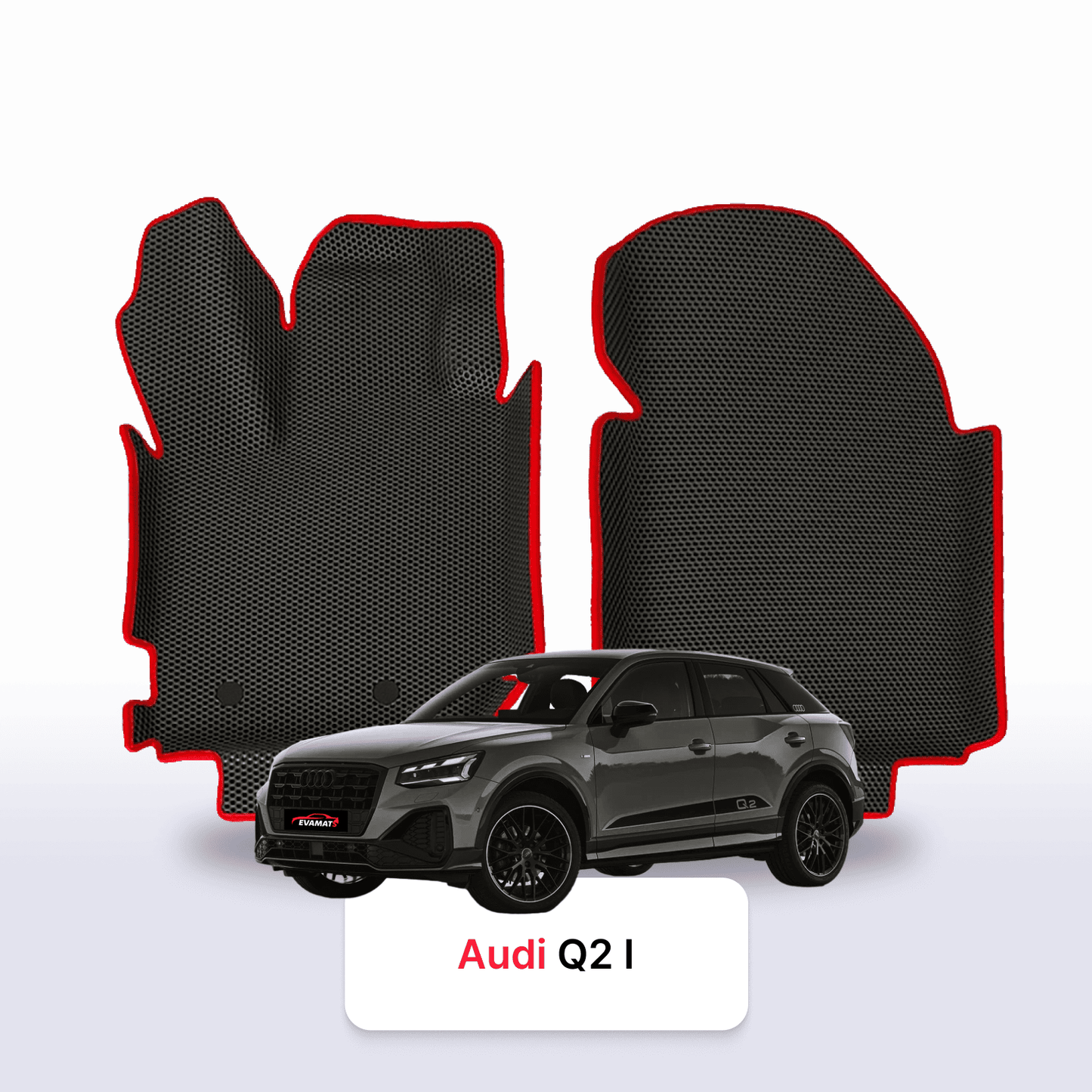 Autokoberce EVAMATS pro Audi Q2 facelift 1 gen 2020-2026 r. SUV