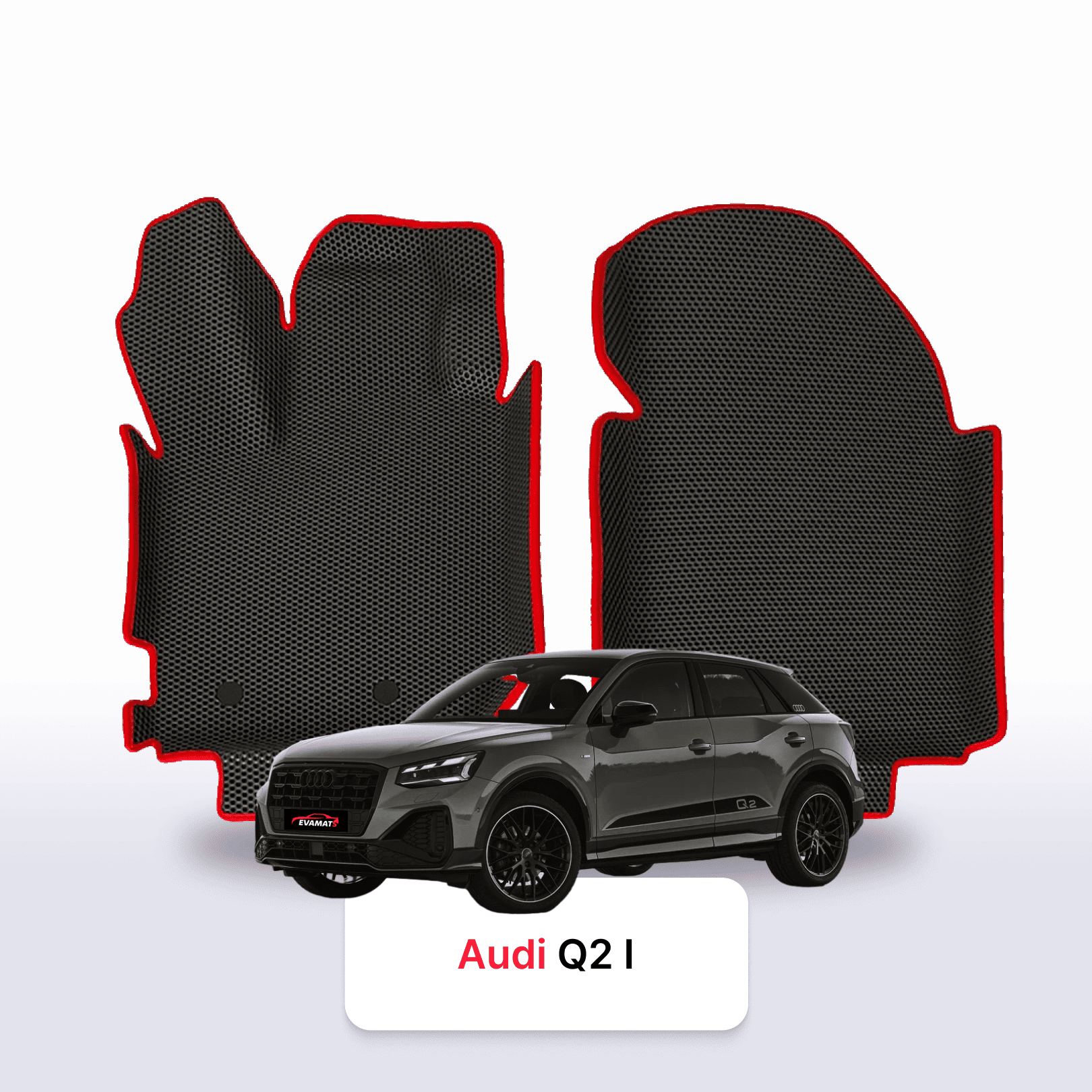 Autokoberce EVAMATS pro Audi Q2 facelift 1 gen 2020-2026 r. SUV