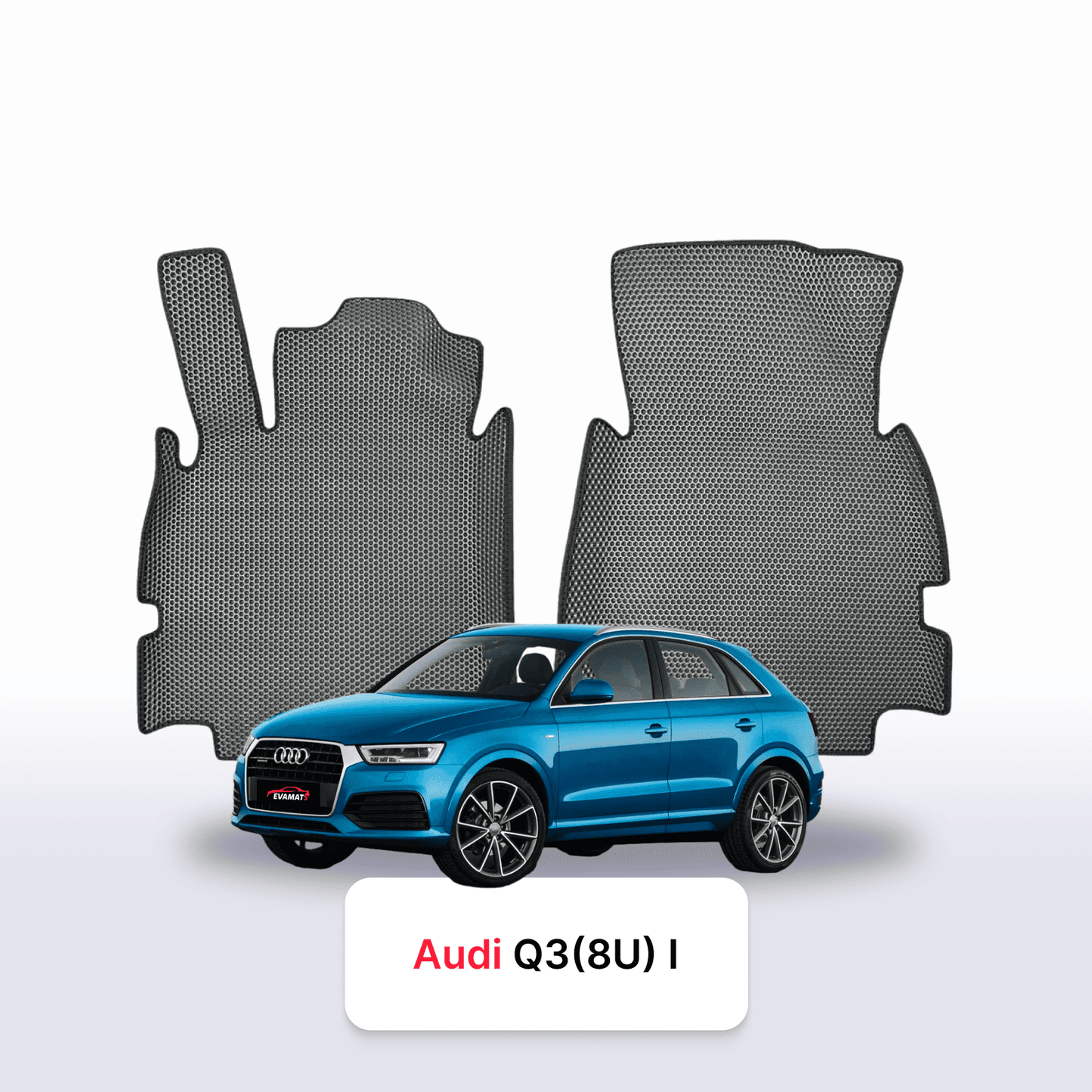 Autokoberce EVAMATS pro Audi Q3(8U) facelift 1 gen 2014-2018 r. SUV