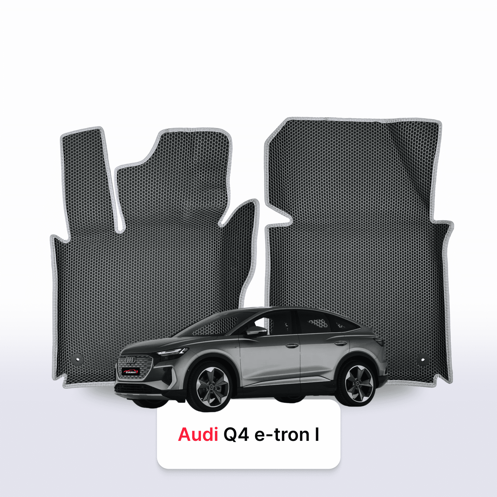 Autokoberce EVA pro Audi Q4 Sportback E-tron 1 gen 2021-2028 r. Elektro SUV