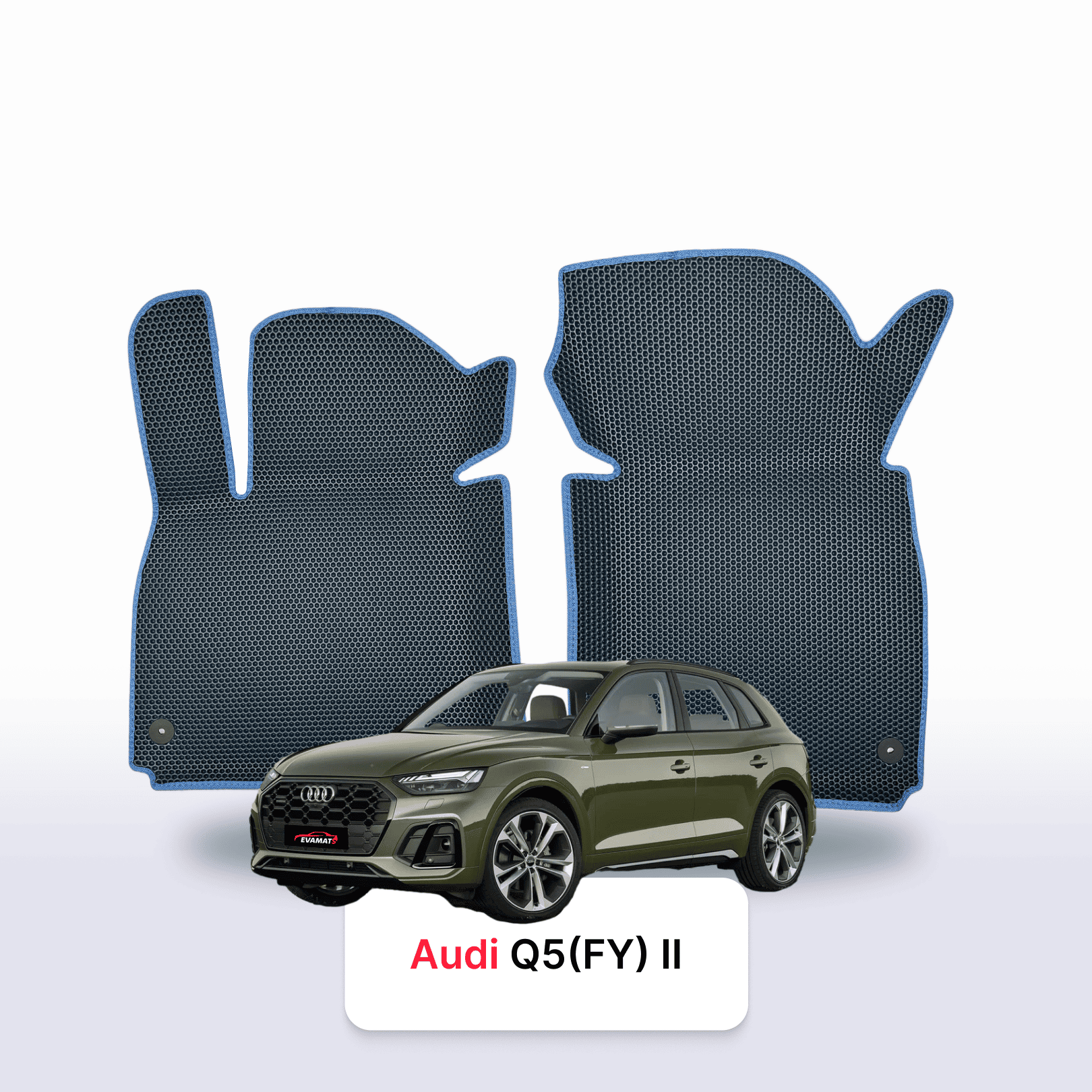 Autokoberce EVAMATS pro Audi Q5(FY) 2 gen facelift 2020-2024 r. SUV