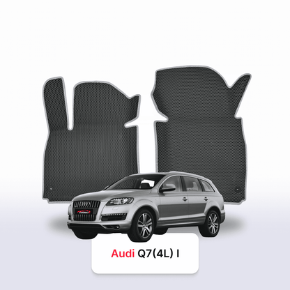Autokoberce EVAMATS pro Audi Q7(4L) 1 gen 2005-2015 rok SUV 7 míst