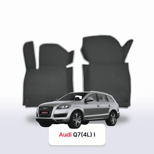 Autokoberce EVAMATS pro Audi Q7(4L) 1 gen 2005-2015 rok SUV 7 míst