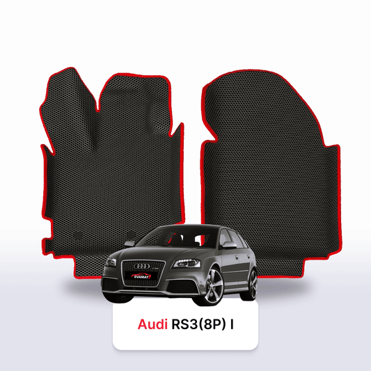 Autokoberce EVAMATS pro Audi RS3 Sportback (8P) 1 gen 2011-2015 r. HATCHBACK 5 dveří