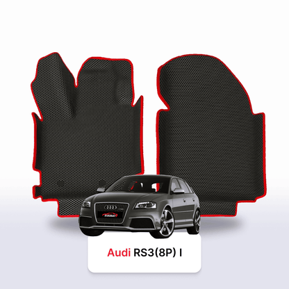 Autokoberce EVAMATS pro Audi RS 3 Sportback (8P) 1 gen 2011-2015 rok HATCHBACK 5dv.