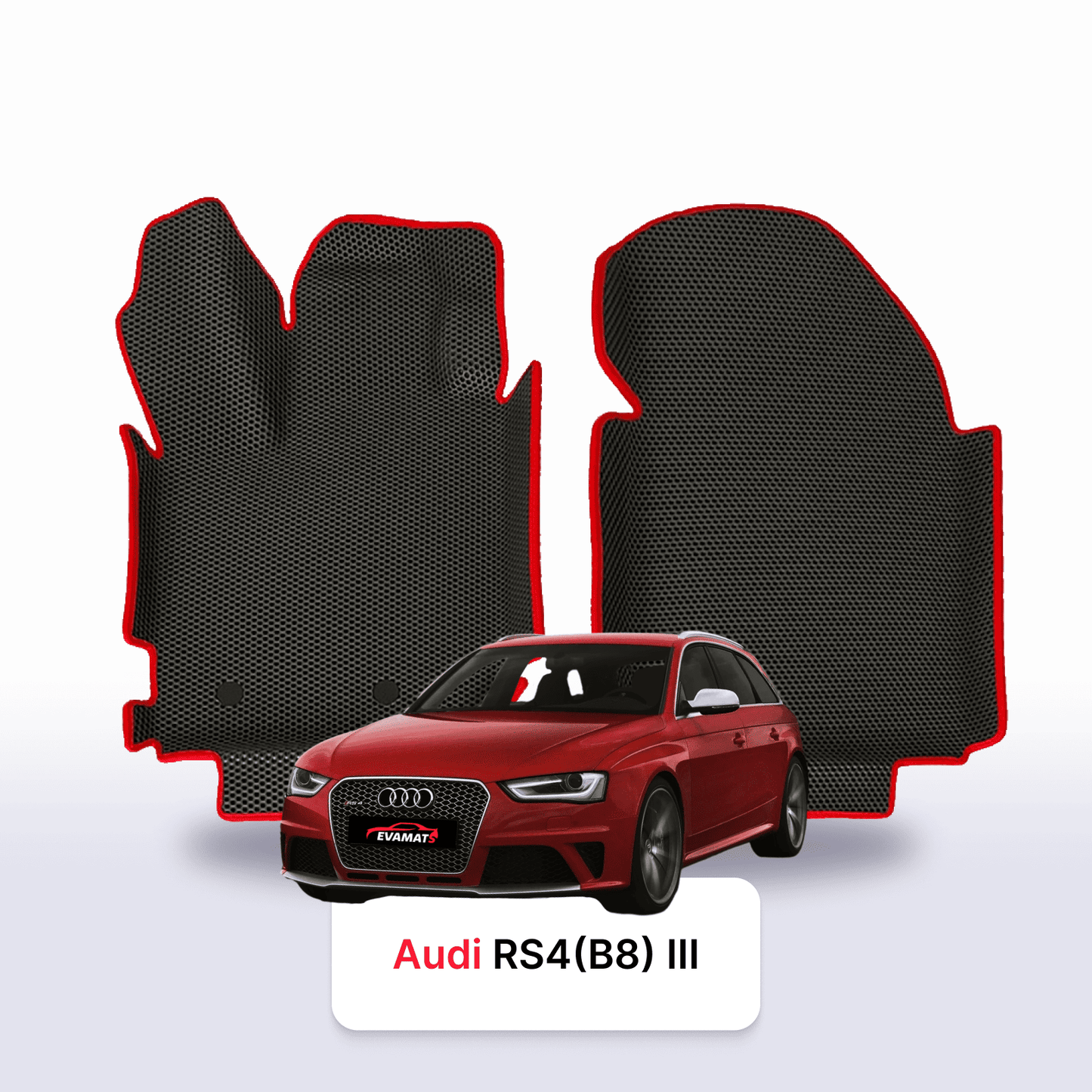 Autokoberce EVA pro Audi RS4(B8) 3 gen 2012-2015 r. KOMBI