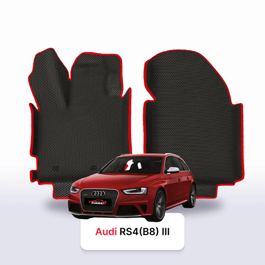 Autokoberce EVAMATS pro Audi RS 4(B8) 3 gen 2012-2015 rok STATION WAGON