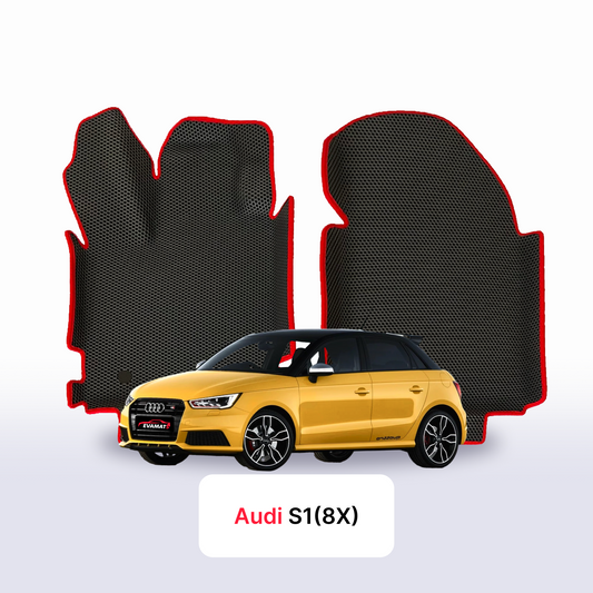 Autokoberce EVAMATS pro Audi S1 ​​(8X) 1 gen 2014-2018 rok HATCHBACK 5dv.