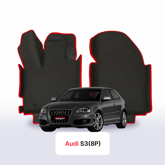 Autokoberce EVAMATS pro Audi S3 (8P) 2 gen 2006-2012 rok HATCHBACK 3dv.