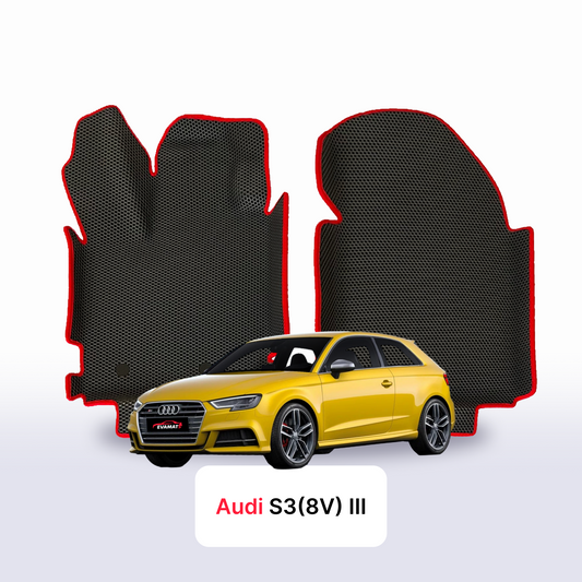Autokoberce EVAMATS pro Audi S3 (8V) 3 gen 2013-2020 rok HATCHBACK 3dv.