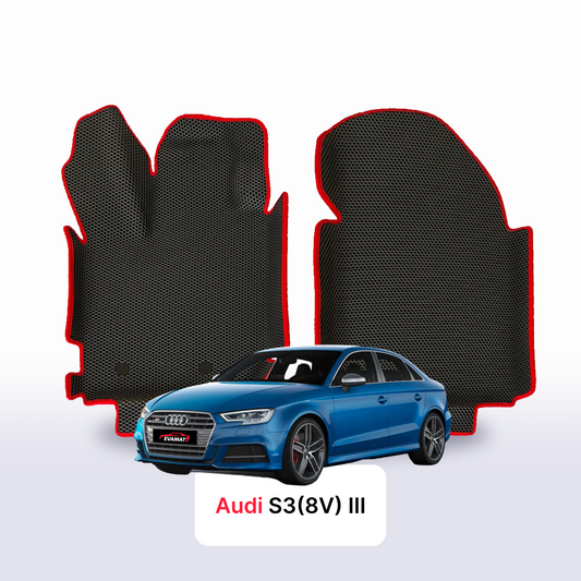 Autokoberce EVAMATS pro Audi S3 (8V) 3 gen 2013-2020 rok SEDAN