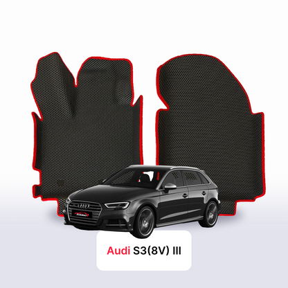 Autokoberce EVAMATS pro Audi S3 (8V) Sportback 3 gen 2013-2020 rok HATCHBACK 5dv.