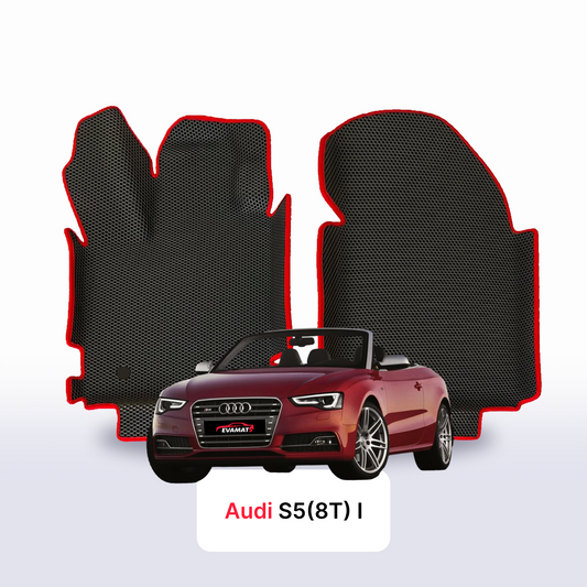 Autokoberce EVAMATS pro Audi S5(8T) 1 gen 2007-2016 rok CABRIO