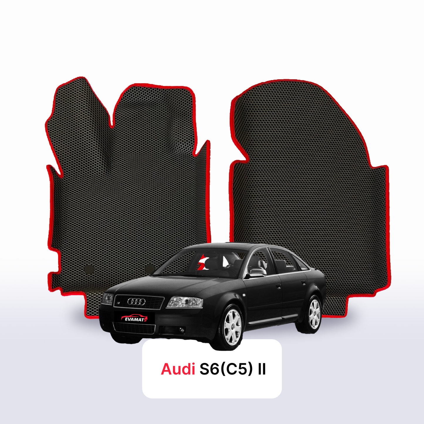 Autokoberce EVAMATS pro Audi S6(C5) 2 gen 1999-2004 rok SEDAN