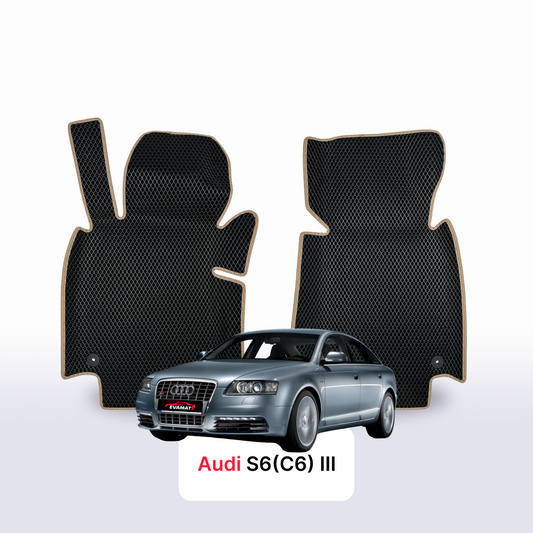 Autokoberce EVAMATS pro Audi S6(C6) 3 gen 2005-2011 rok SEDAN