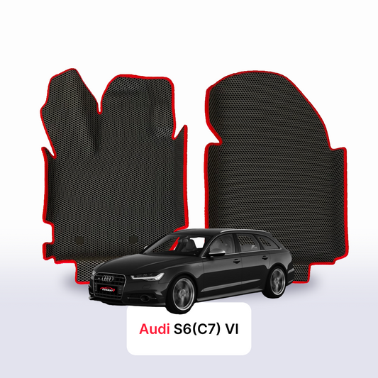 Autokoberce EVAMATS pro Audi S6(C7) 4 gen 2012-2018 rok STATION WAGON