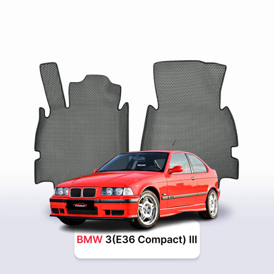 Autokoberce EVAMATS pro BMW 3(E36 Compact) 3 gen 1993-2000 r. HATCHBACK 3 dveře