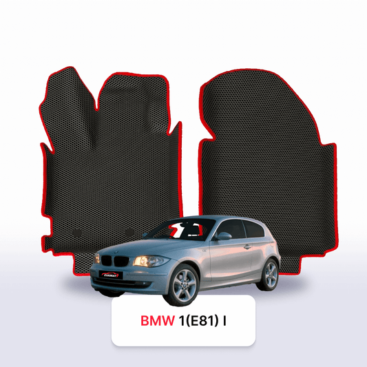 Autokoberce EVAMATS pro BMW 1(E81) 1 gen 2004-2011 rok HATCHBACK 3dv.