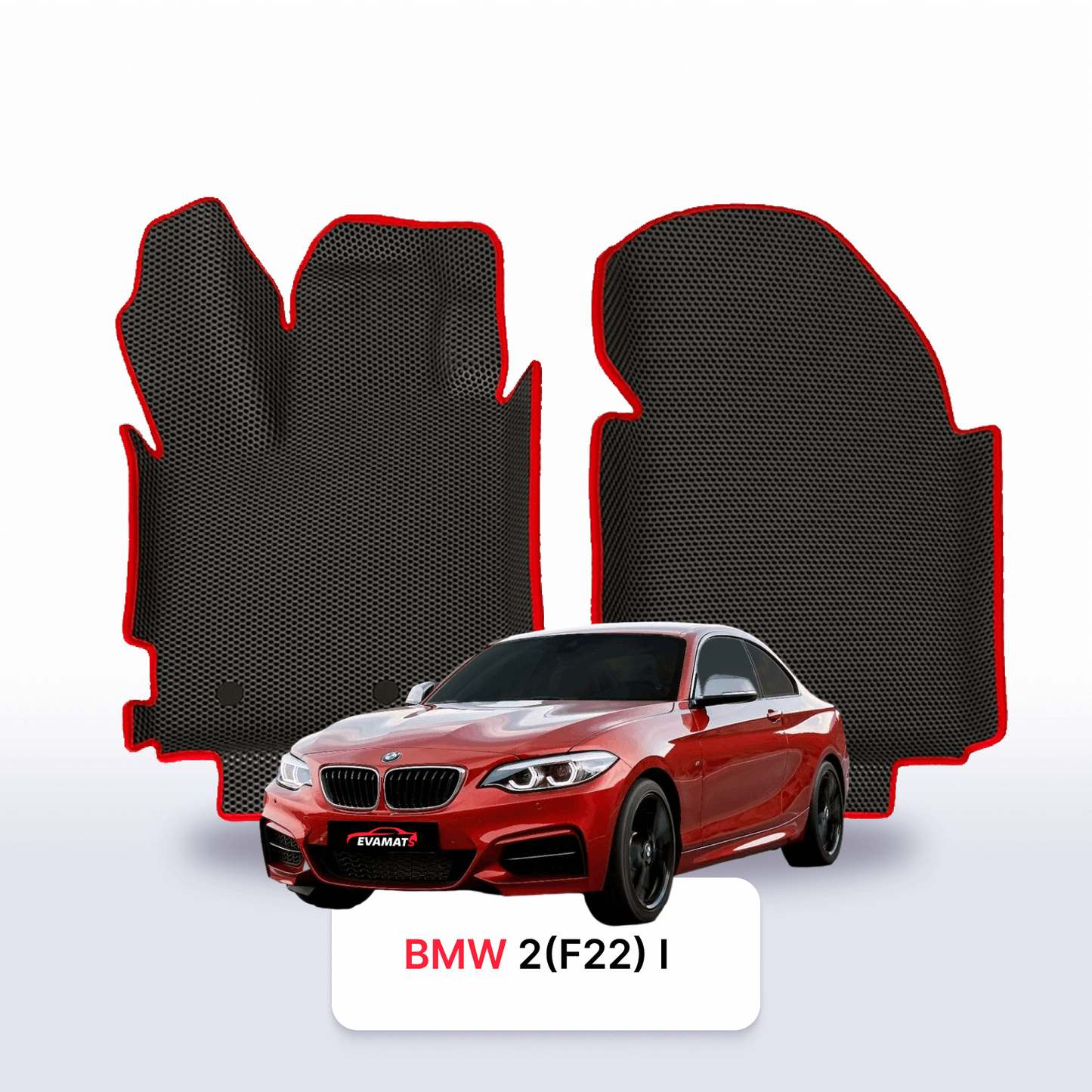 Autokoberce EVAMATS pro BMW 2(F22) 1 gen 2014-2021 r. KUPÉ