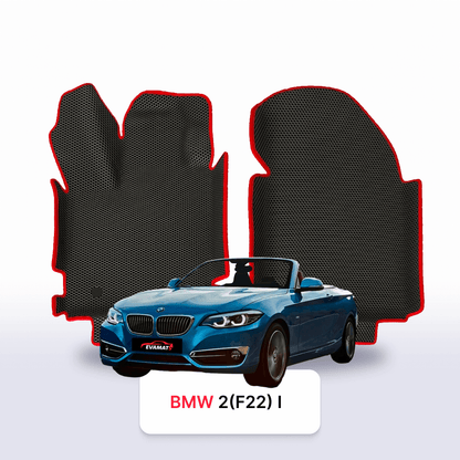 Autokoberce EVAMATS pro BMW 2(F22) 1 gen 2014-2021 rok CABRIO