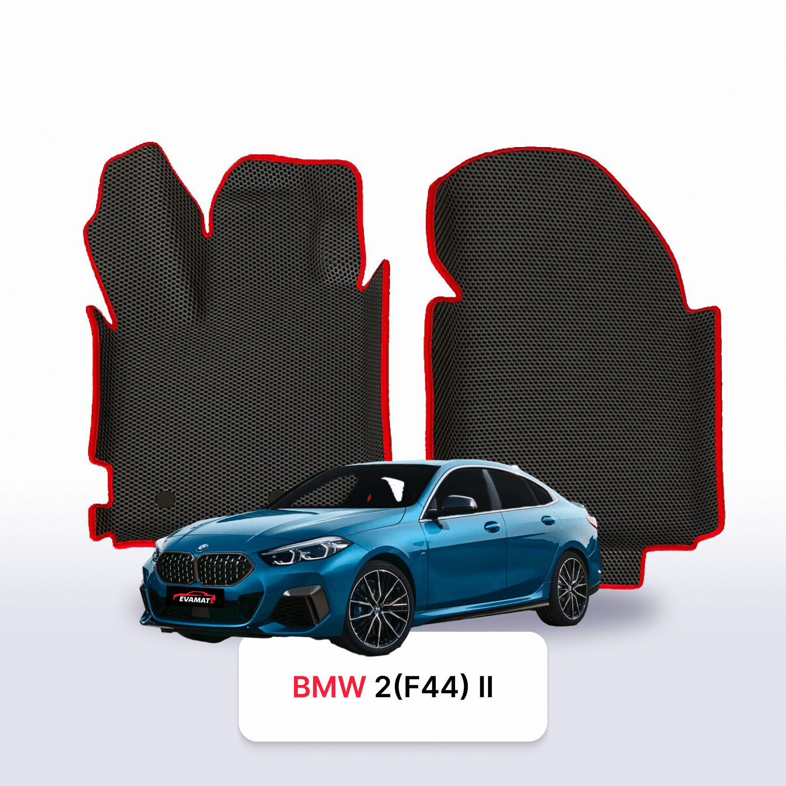 Autokoberce EVAMATS pro BMW 2(F44) 2 gen 2019-2025 r. GRAN KUPÉ