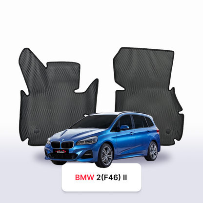 Autokoberce EVAMATS pro BMW 2 Gran Tourer(F46) 1 gen 2015-2023 rok MINIVAN
