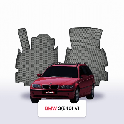 Autokoberce EVAMATS pro BMW 3(E46) 4 gen 1998-2007 r. KOMBI