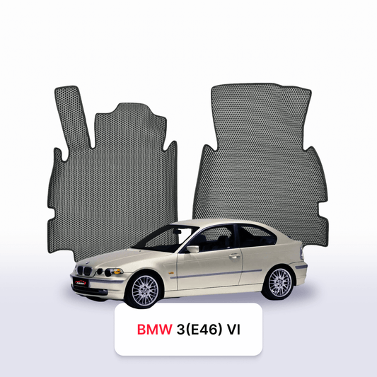 Autokoberce EVAMATS pro BMW 3(E46) 4 gen 2001-2007 rok COMPACT HATCHBACK 3dv.